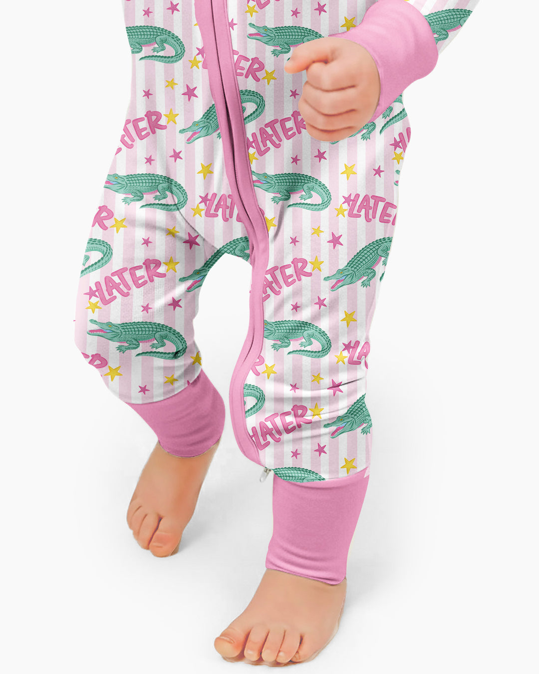 Later Gator After A While Crocodile Bamboo Convertible Zippy