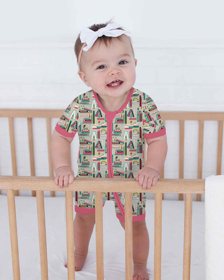 Bookworm Adventures Bamboo Shorty Zippy
