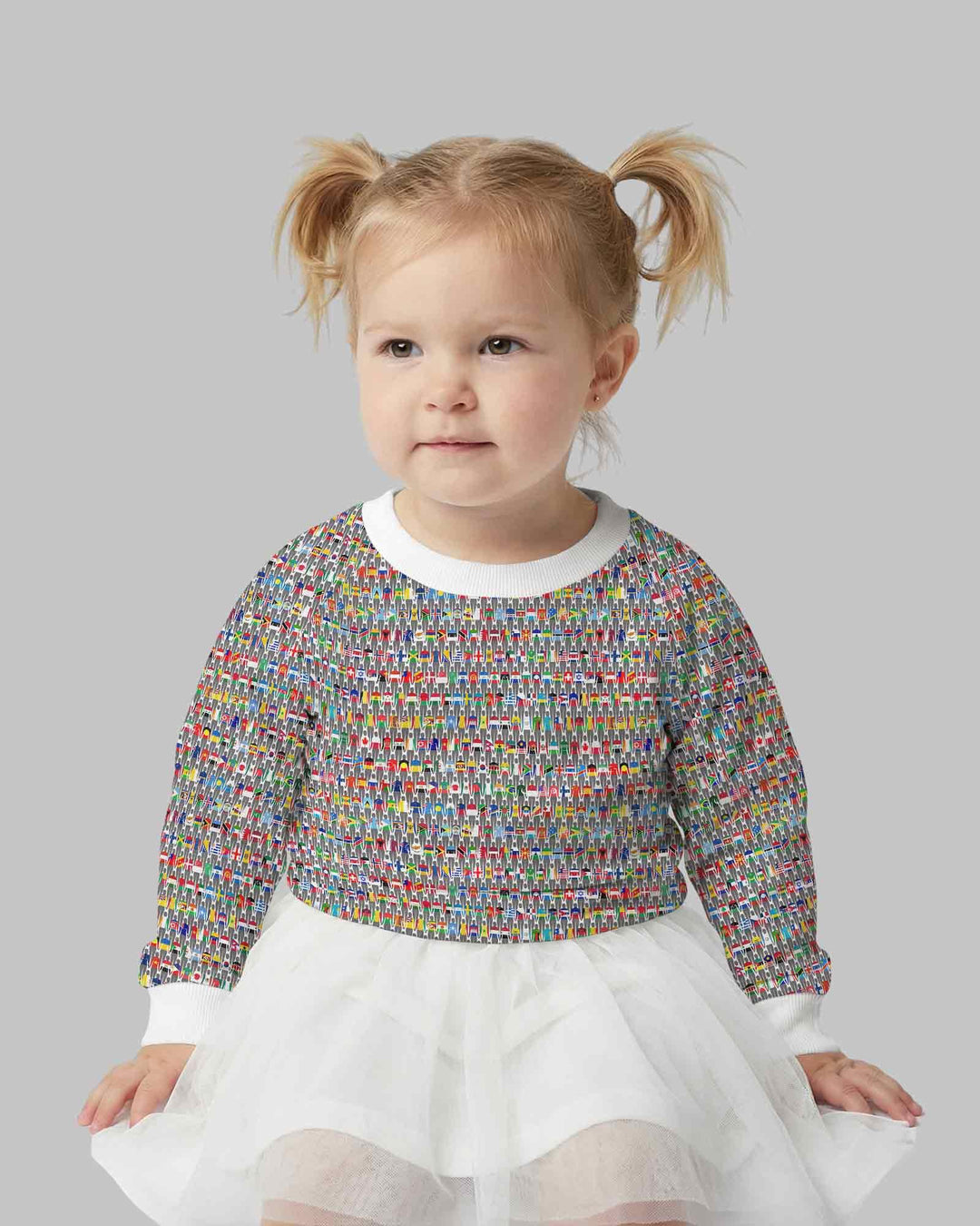 Sweatshirt mit Rundhalsausschnitt aus Bambusfaser