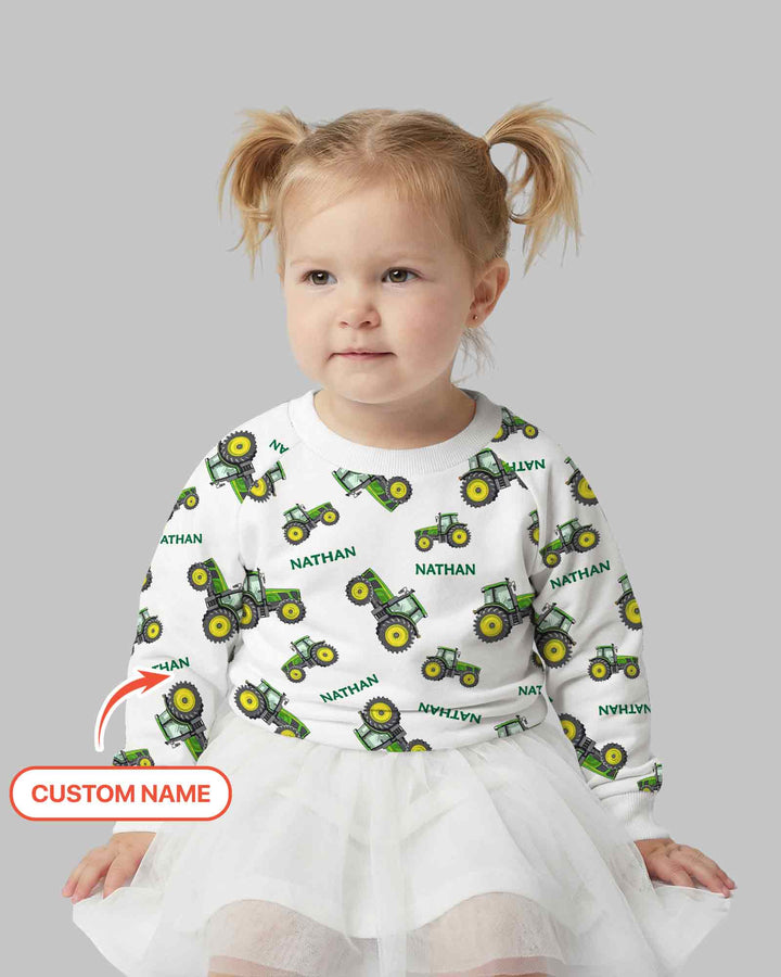 Sudadera de cuello redondo de bambú con plantilla personalizada