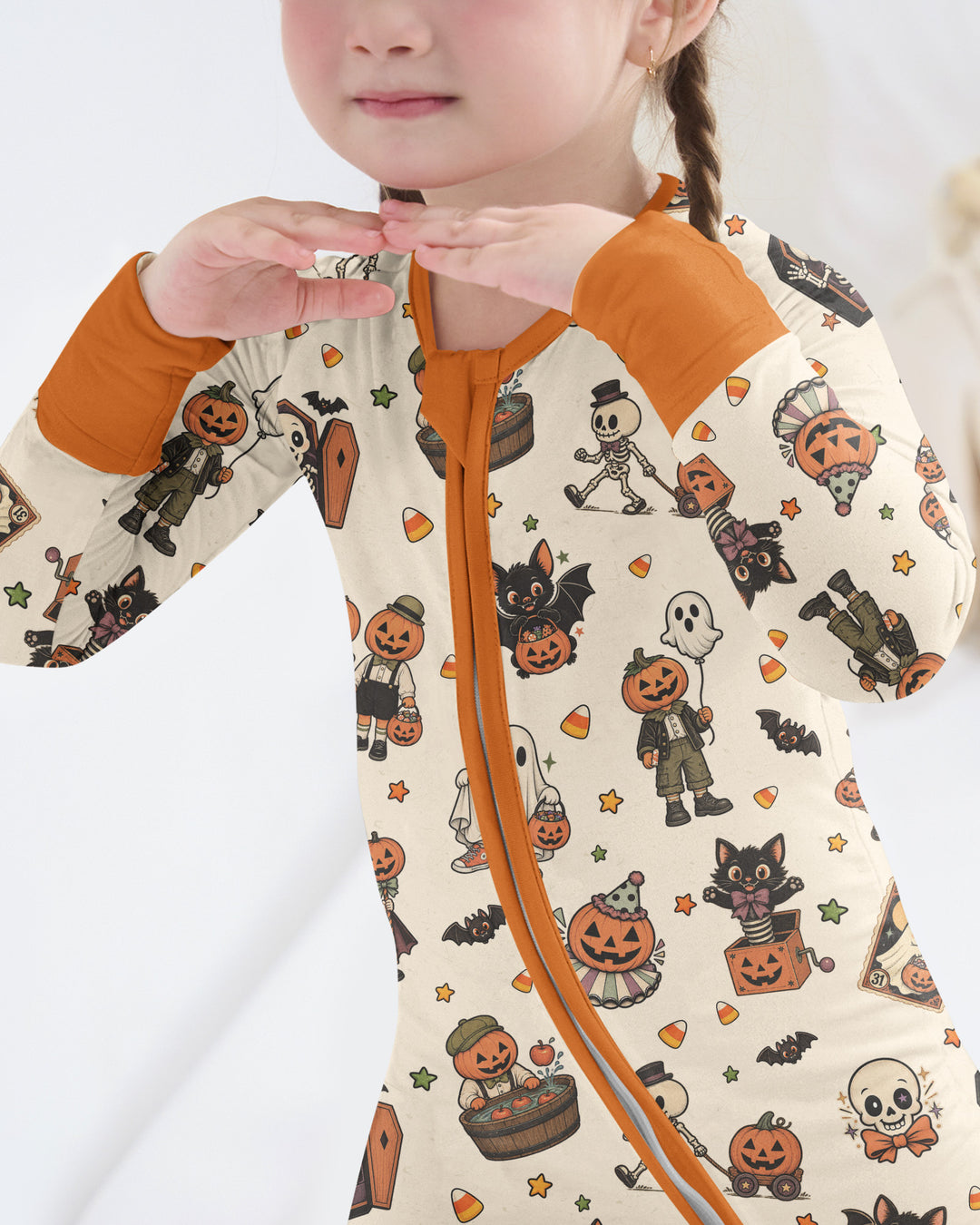 Vintage Halloween Bamboo Convertible Zippy