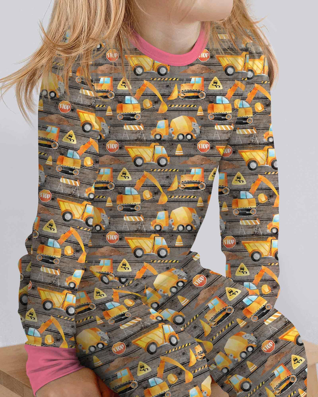 Conjunto de pijama de dos piezas de bambú con mangas largas, plantilla PERSONALIZADA