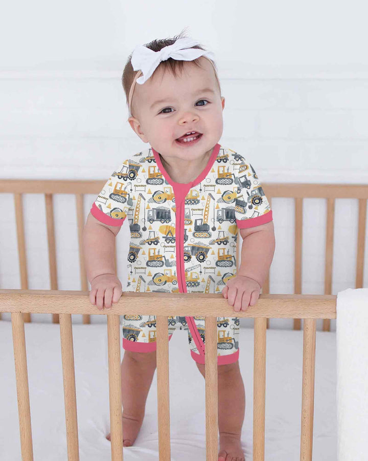 Construction Crew Bamboo Shorty Zippy
