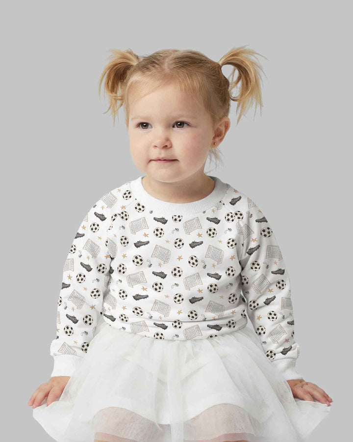Little Soccer Star Bamboo Crewneck Sweatshirt