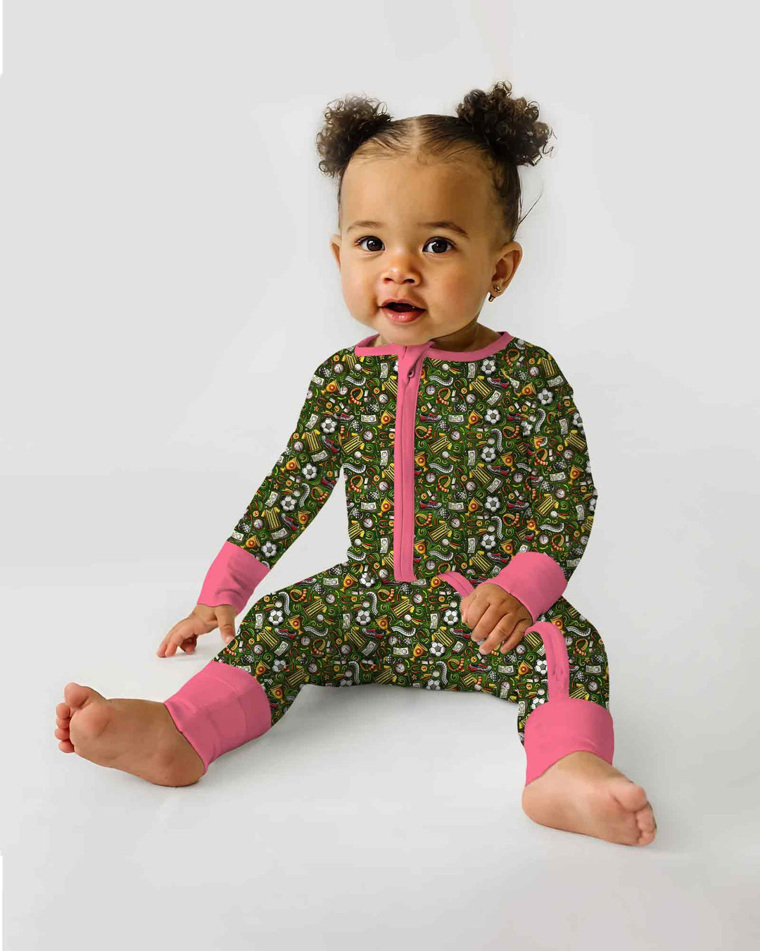 Gerippte Babykleidung mit individuellem Foto - Weich &amp; Skizzenhaft