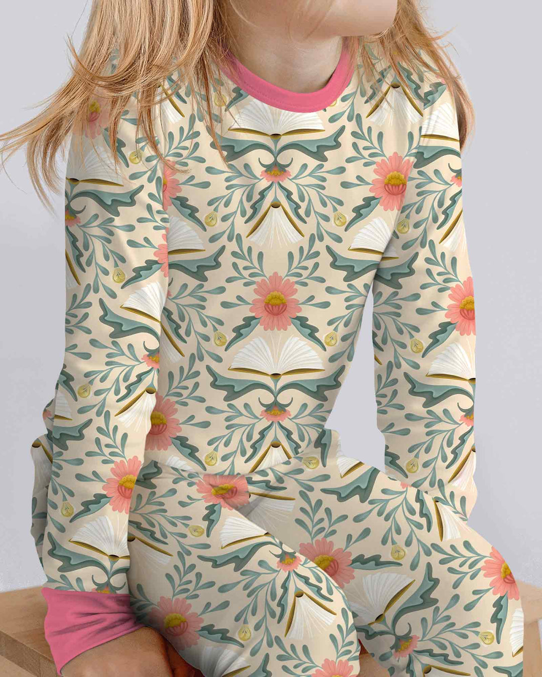 Blooming Stories Bamboo Two Piece Long Sleeve Pajama Set
