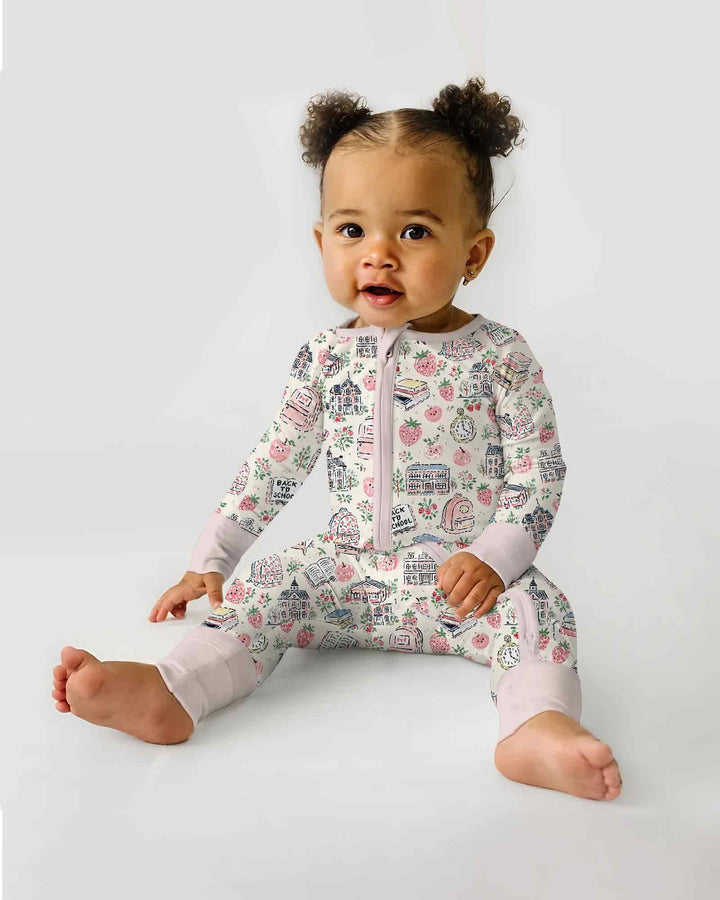 Coquette Strawberry School Days Bamboo Convertible Zippy