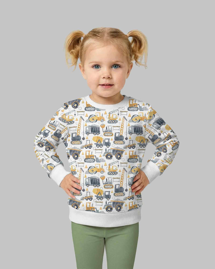 Construction Crew Bamboo Crewneck Sweatshirt