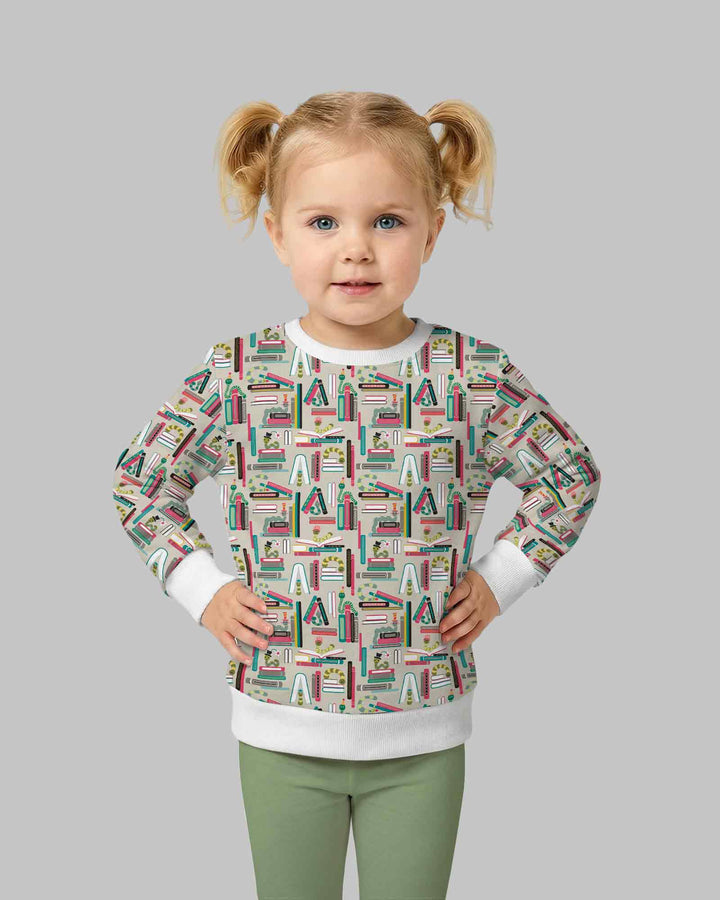 Sweatshirt mit Rundhalsausschnitt aus Bambusfaser