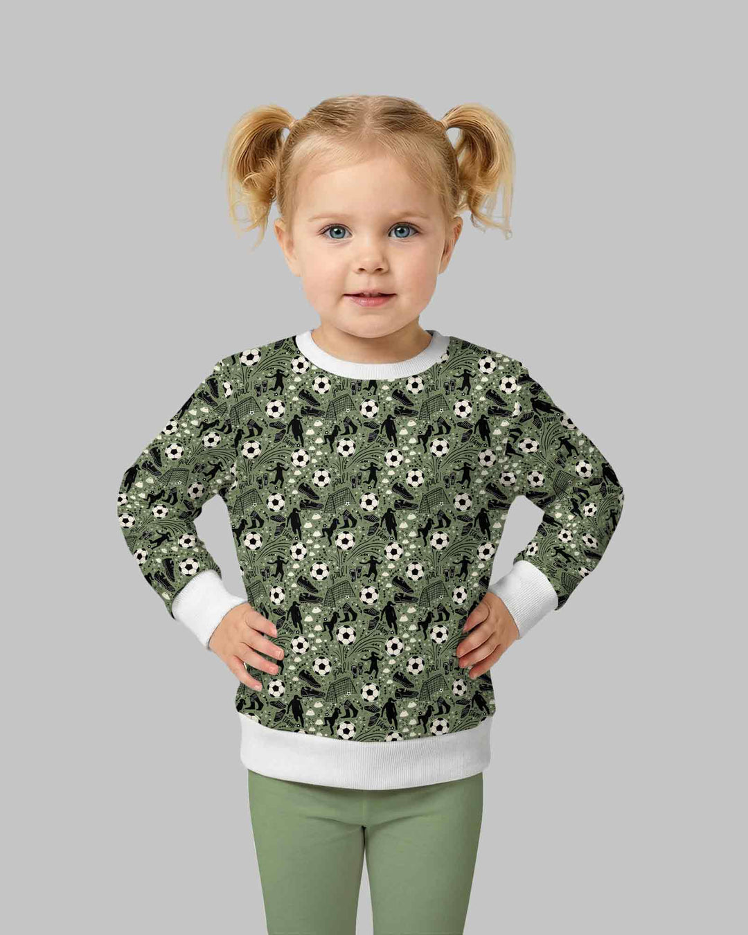 Sudadera de cuello redondo Bamboo Template