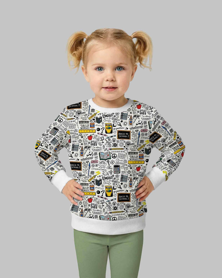 Sweatshirt mit Rundhalsausschnitt aus Bambusfaser