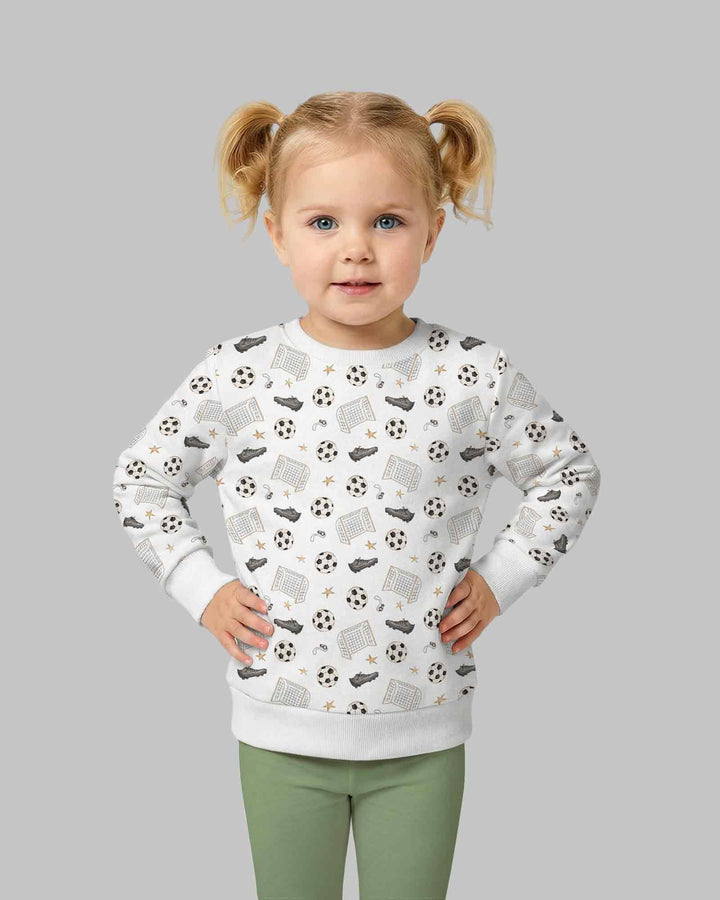 Little Soccer Star Bamboo Crewneck Sweatshirt