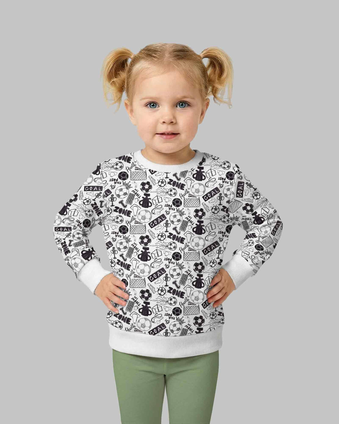 Sudadera de cuello redondo Bamboo Template