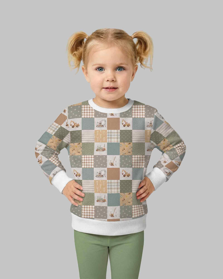 Sudadera de cuello redondo Bamboo Template
