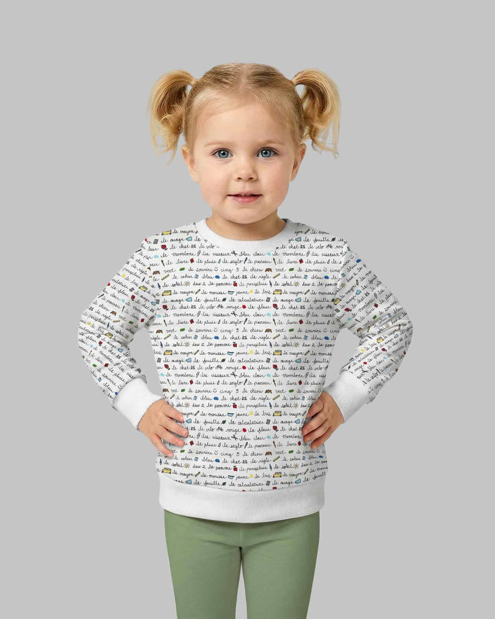 Sweatshirt mit Rundhalsausschnitt aus Bambusfaser