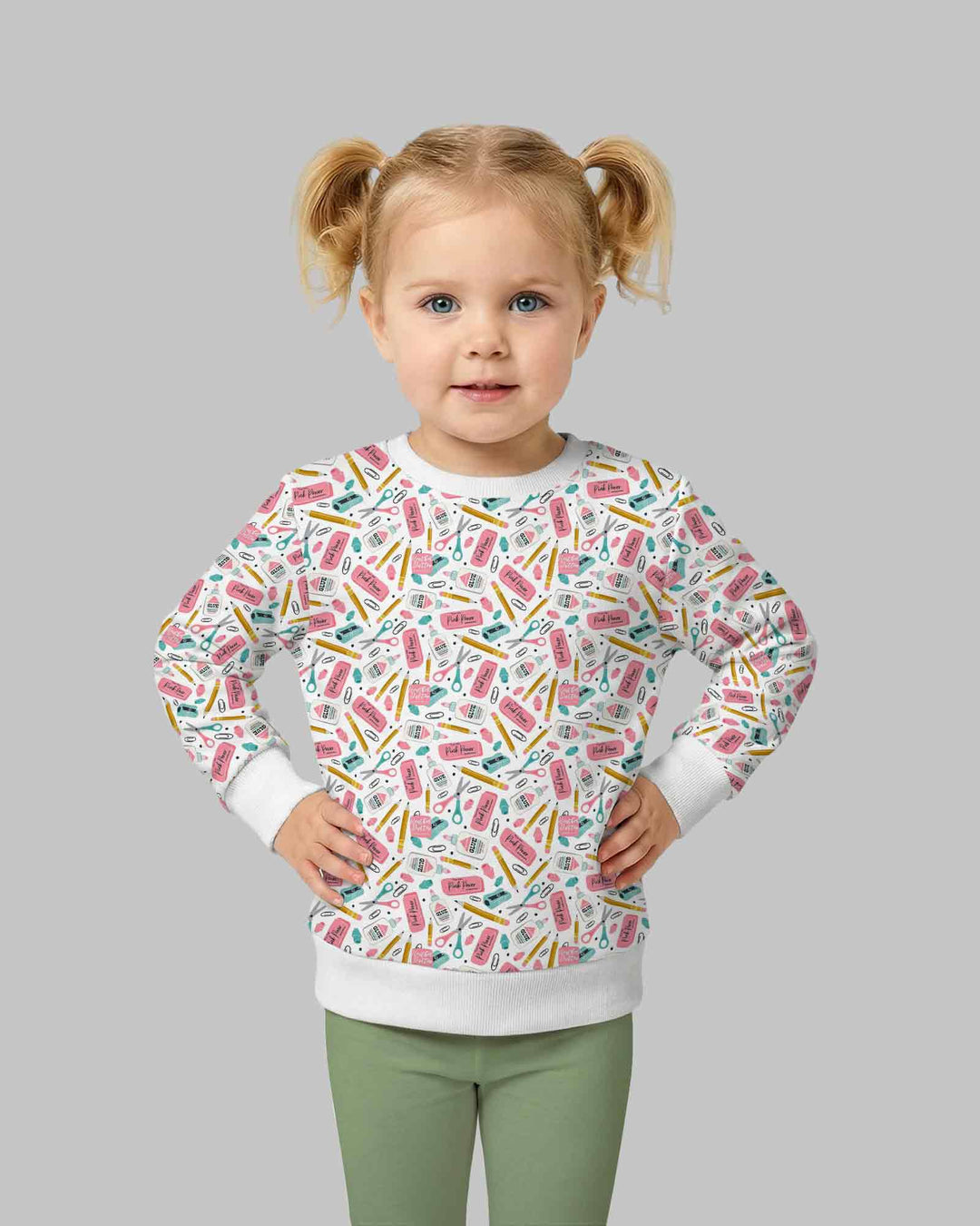 Sweatshirt mit Rundhalsausschnitt aus Bambusfaser