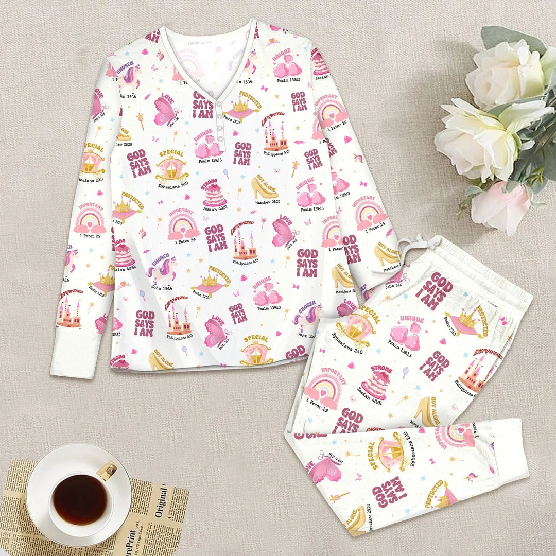 God Say I am Women's Pajama Set - Zumbamboo