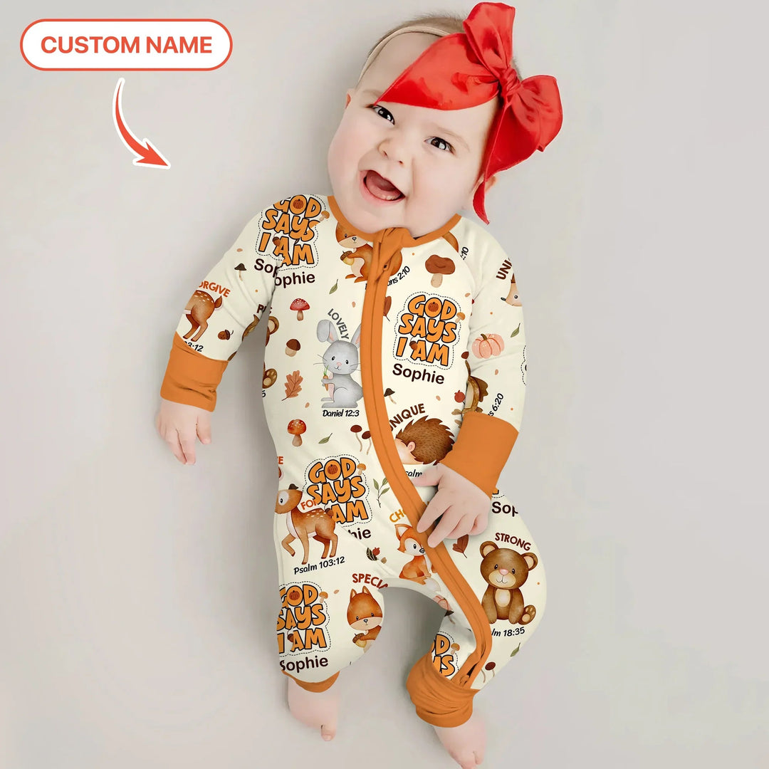 God Says I Am Autumn Faith Convertible Zippy - Zumbamboo