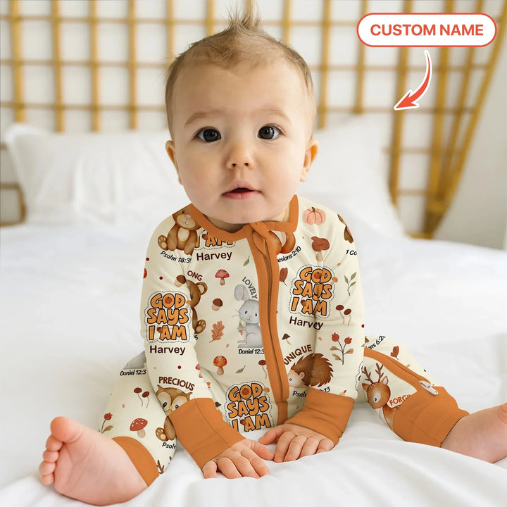 God Says I Am Autumn Faith Convertible Zippy - Zumbamboo