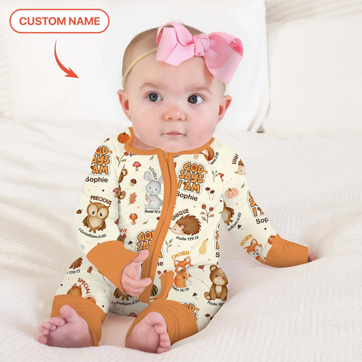 God Says I Am Autumn Faith Convertible Zippy - Zumbamboo