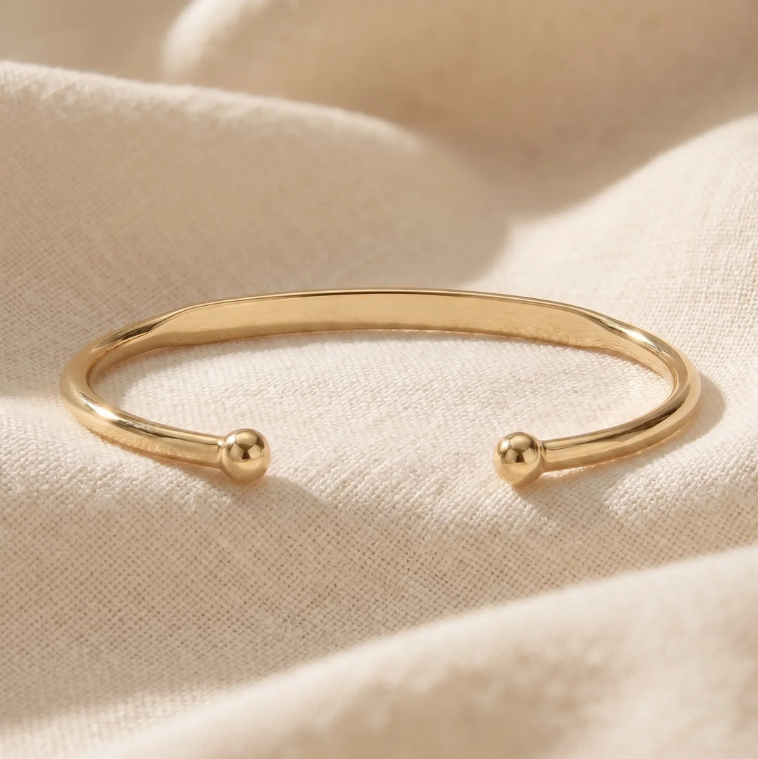 The Keepsake Cuff: Personalized Baby Bracelet