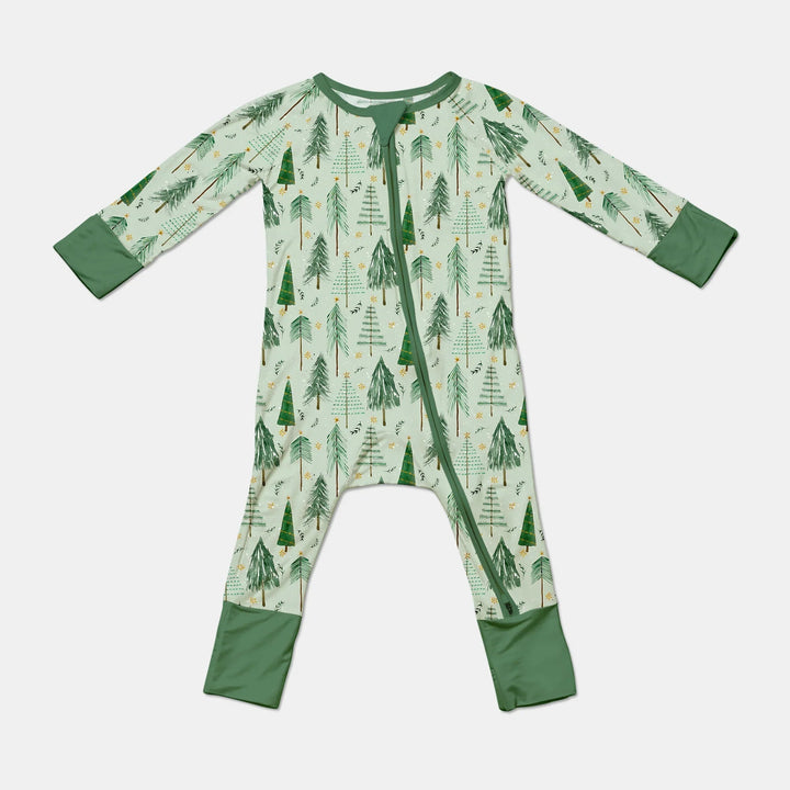 Green Christmas Tree Farm Convertible Zippy - Zumbamboo