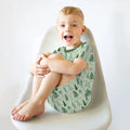 Green Christmas Tree Farm Two Piece Short Sleeve Shorts Pajama Set , Green Christmas Tree Farm Two Piece Short Sleeve Shorts Pajama Set - 12-18M