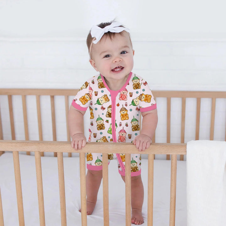 Holiday Bear Cup Shorty Zippy