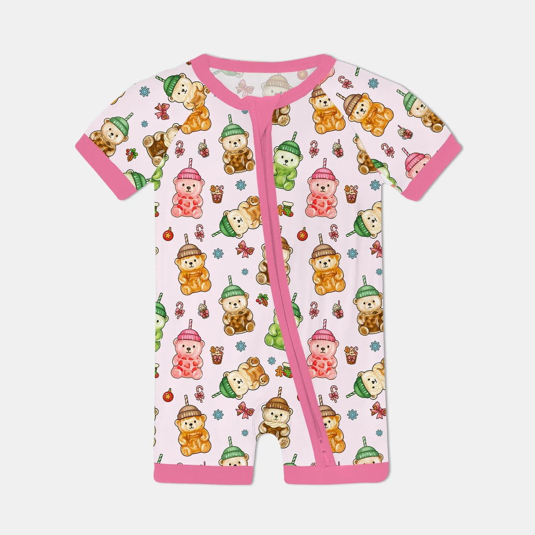 Holiday Bear Cup Shorty Zippy