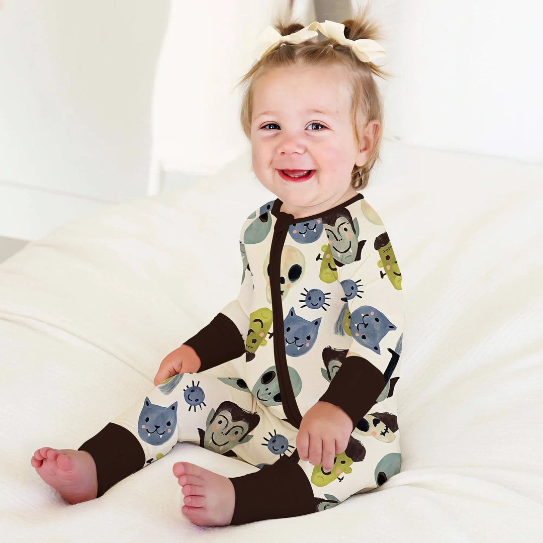 Halloween Face Convertible Zippy - Zumbamboo