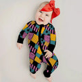 Halloween Patchwork Cartoon Convertible Zippy , Halloween Patchwork Cartoon Convertible Zippy - 0-3M