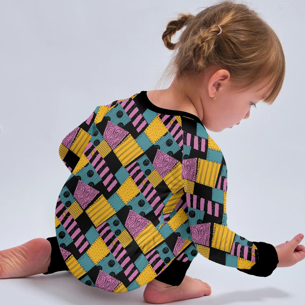 Halloween Patchwork Cartoon Convertible Zippy - Zumbamboo