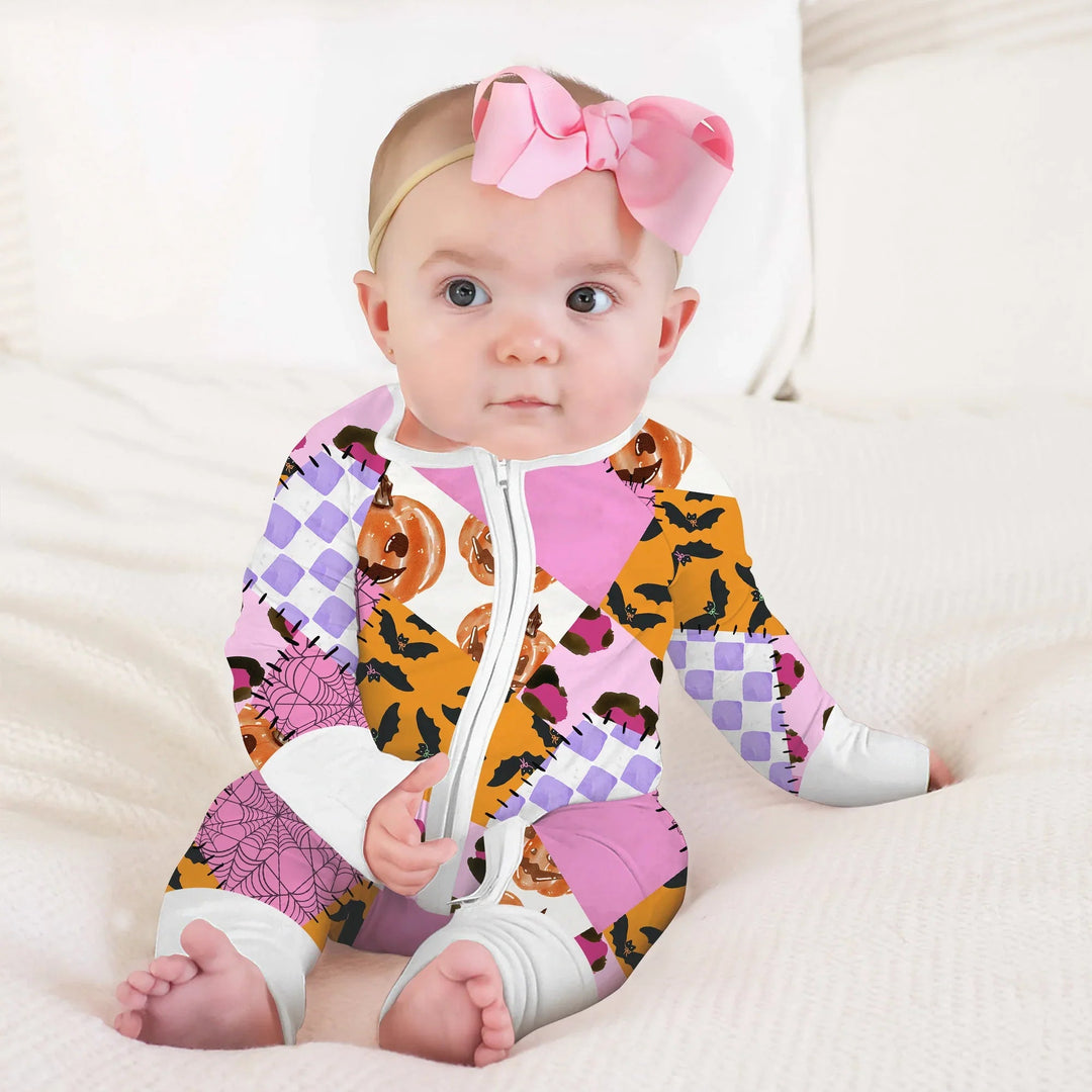 Halloween Patchwork Convertible Zippy - Zumbamboo