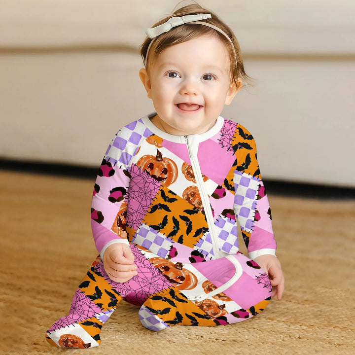 Halloween Patchwork Convertible Zippy - Zumbamboo