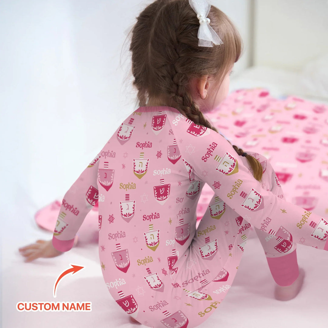 Hanukkah Dreidels Convertible Zippy - Zumbamboo