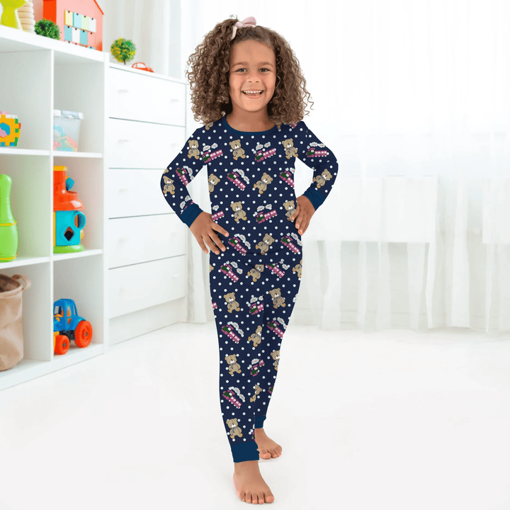 Huntrix Choo Choo Two Piece Long Sleeve Pajama Set - Zumbamboo