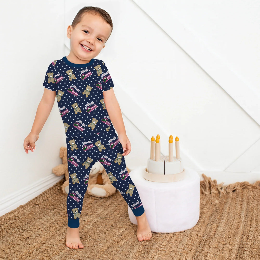 Huntrix Choo Choo Two Piece Short Sleeve Pajama Set - Zumbamboo