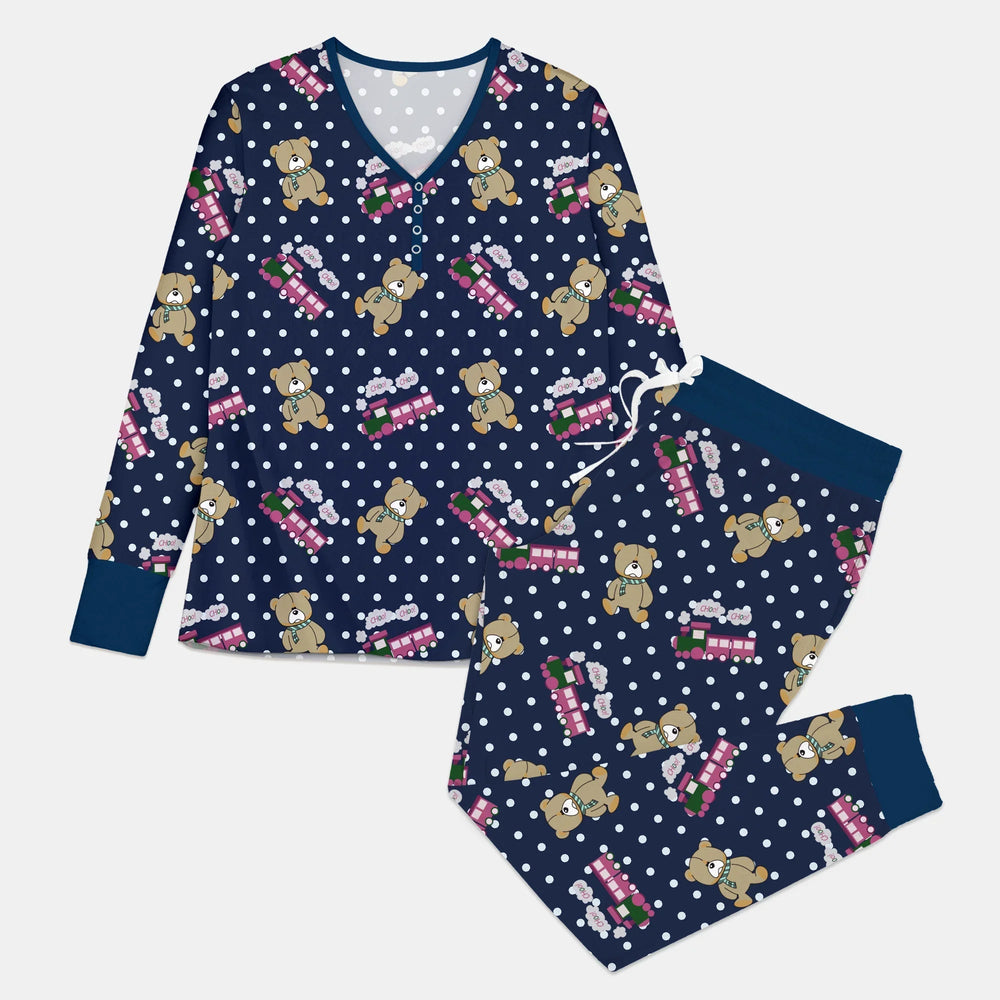 Huntrix Choo Choo Women Pajama Set - Zumbamboo
