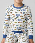 He Called Me To Fish Daddy & Me Matching Bamboo Two Piece Long Sleeve Pajama Set