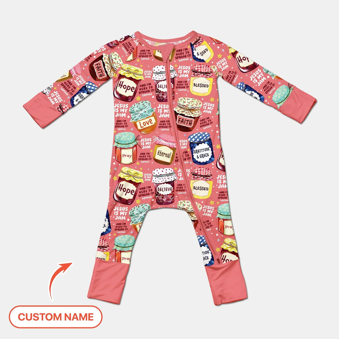 Jesus Is My Jam Custom Name Convertible Zippy - Zumbamboo