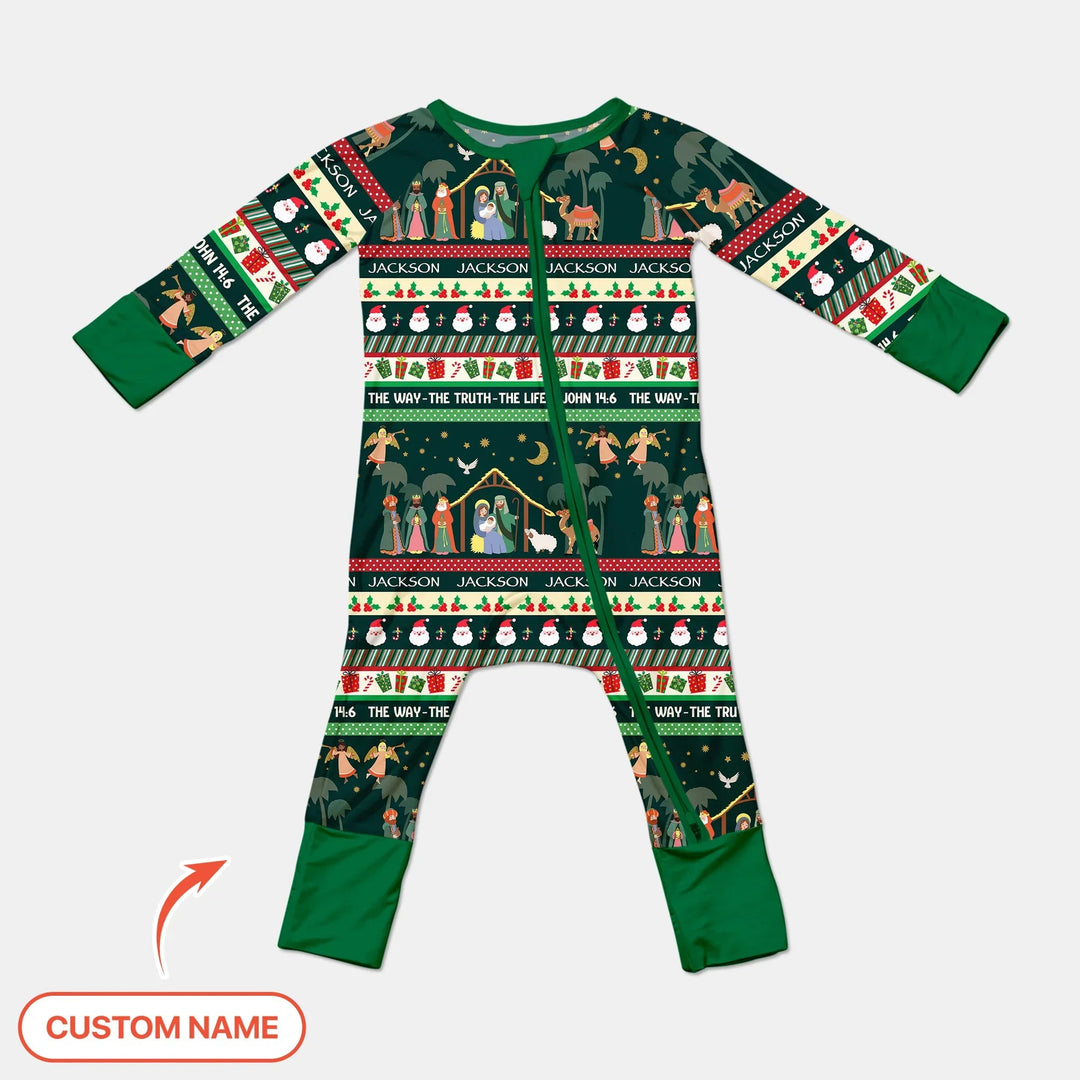 Jesus The Way The Truth The Life Custom Name Convertible Zippy - Zumbamboo