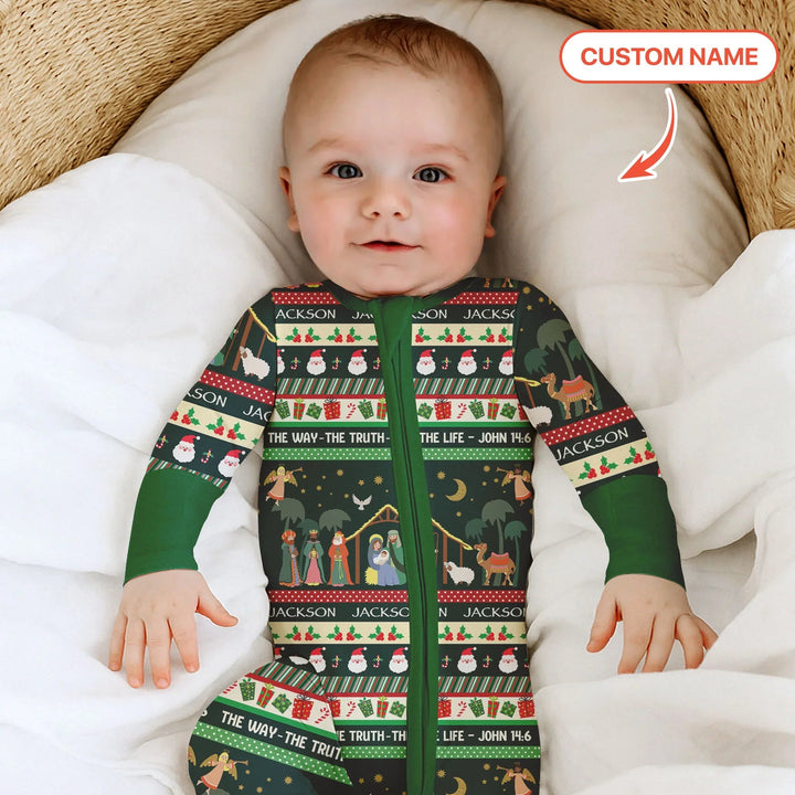 Jesus The Way The Truth The Life Custom Name Convertible Zippy - Zumbamboo