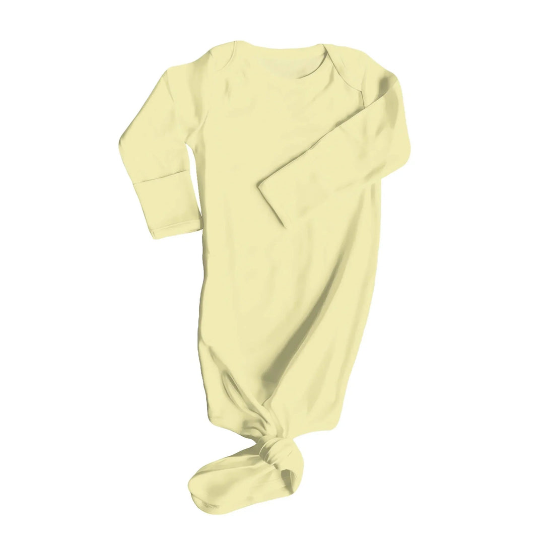 Knot Gown In Pale Goldenrod - Zumbamboo