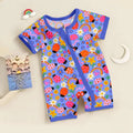 Lady Bugs Shorty Zippered Romper , Lady Bugs Shorty Zippered Romper - Newborn