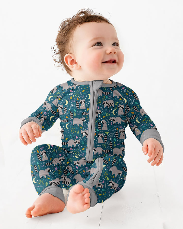 Midnight Raccoons Bamboo Convertible Zippy