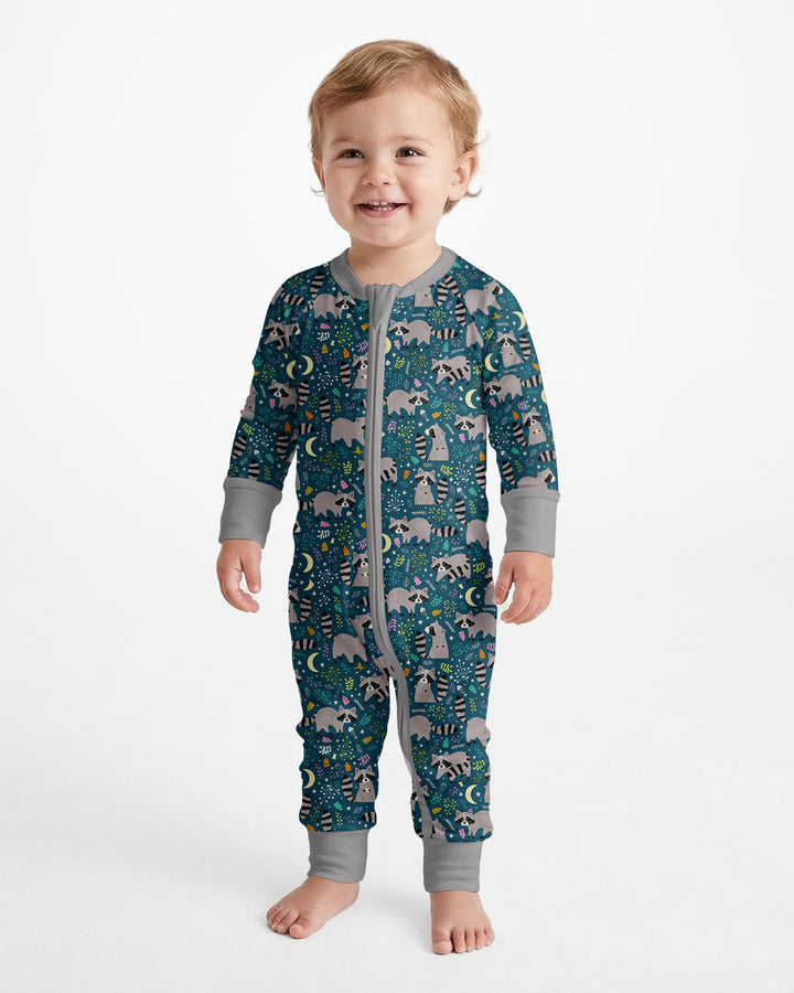 Midnight Raccoons Bamboo Convertible Zippy