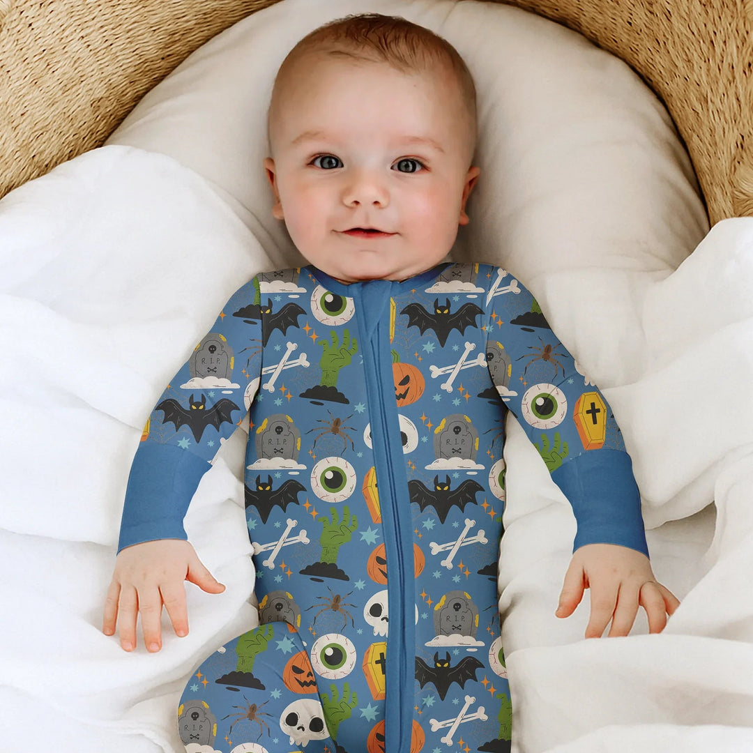 Little Monsters Convertible Zippy For Halloween - Zumbamboo