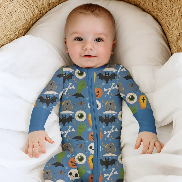 Little Monsters Convertible Zippy For Halloween - Zumbamboo