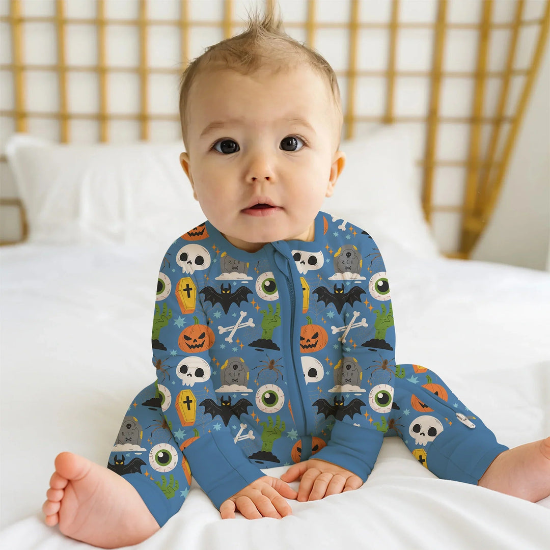 Little Monsters Convertible Zippy For Halloween - Zumbamboo