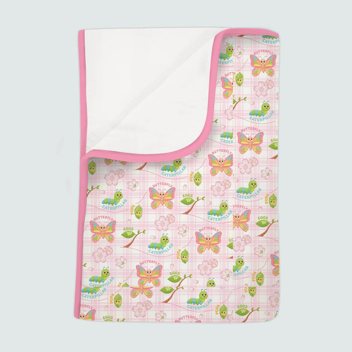 Little Wonders From Cocoon to Butterfly Toddler Blanket - Zumbamboo